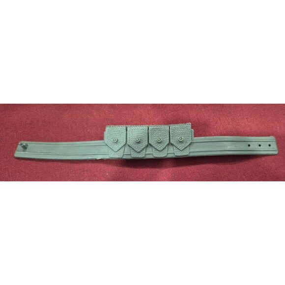 Collecting Vintage GI Joes - Warfare History Network Vintage GI Joe 1964  Marine Soldier Green Ammo Cartridge Belt Never Used